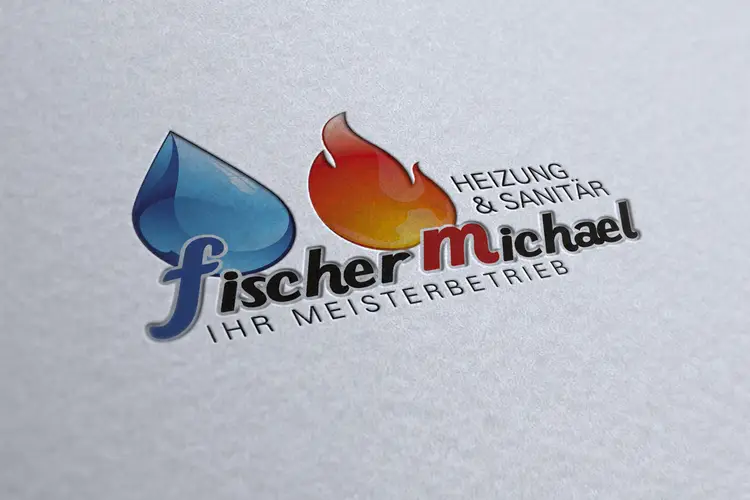 Fischer Michael Heizung & Sanitär Logodesign
